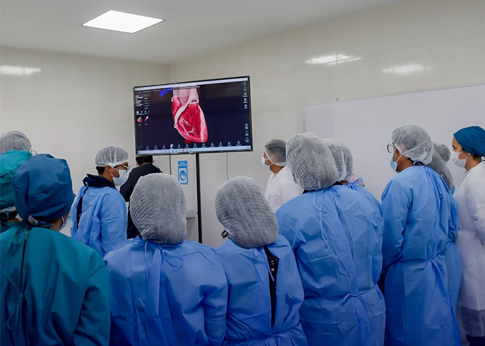 Explorando la Anatomía: Disección de Corazón en Clase Abierta de Medicina en la Universidad de Los Andes